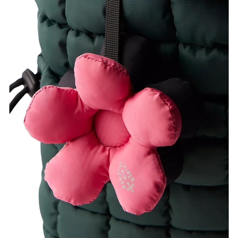 NWT FREE PEOPLE MOVEMENT PETAL TALK KEYRING